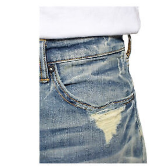 Prps Alaia - Le Sabre Stretch Denim Blue Men's Jeans - Picture 14 of 15